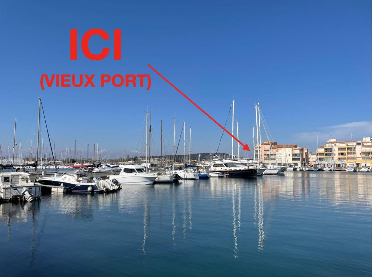 Studio - Les Pieds Dans L'Eau Agreable En Toutes Saisons 4 Couchages - Climatisation - Parking Prive - Piscine Sur Mer - Vue Magnifique Et Rare - Situation Optimum - Les Argonautes - Ile Des Pecheurs - Cap D'アグド エクステリア 写真